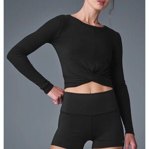 ALO Long Sleeve Cover Top